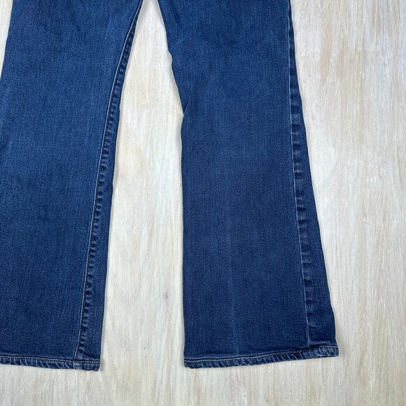 Patagonia Mid Rise Organic Cotton Dark Wash Casual Boot Cut Denim Jeans 28 - Picture 10 of 16